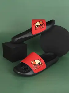 PERY PAO Men Printed Sliders