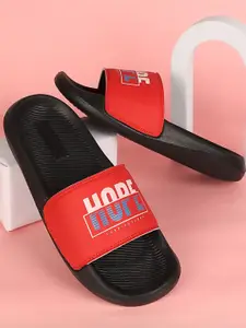 PERY PAO Men Printed Sliders