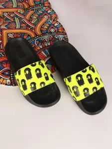 PERY PAO Men Printed Sliders