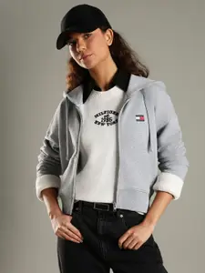 Tommy Hilfiger Women Front-Open Hooded Sweatshirt