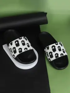 PERY PAO Men Printed Sliders
