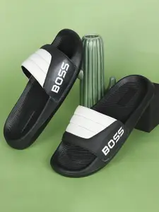 PERY PAO Men Printed Sliders