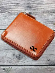 Dezire Crafts Men Textured Zip Around Wallet