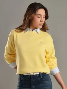 Tommy Hilfiger Europe Women Round Neck Pullover Sweatshirt