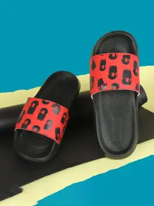 PERY PAO Men Printed Sliders Flip Flops