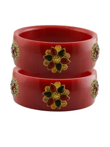 Vidhya Kangan Women Red Bangle