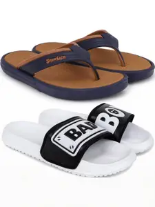 Pampy Angel Men Brown Flip Flops