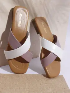 Retro Walk Women Open Toe Flats