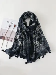 QUECY Women Paisley Printed Scarf