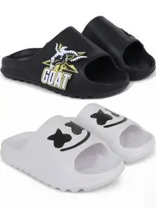 Pampy Angel Men Black Flip Flops