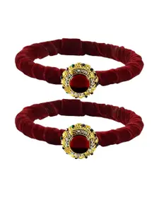 Vidhya Kangan Women Maroon Bangle