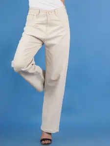 Moda Rapido Women Classic Mid-Rise Baggy Fit Stretchable Jeans