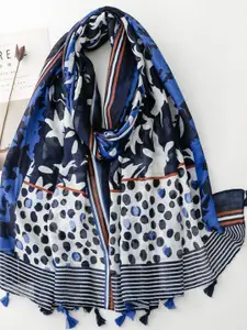 QUECY Women Floral Printed Scarf