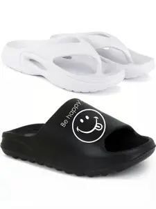 Pampy Angel Men White Flip Flops