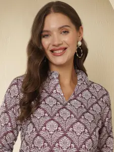 Anouk Rustic Women Floral Printed Kurtis