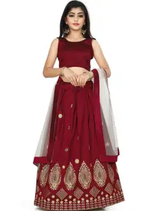 Shoryam Fashion Girls Ready to Wear Lehenga & Blouse With Dupatta