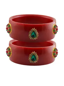 Vidhya Kangan Women Red Bangle