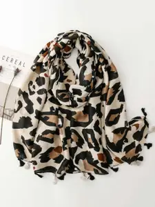 QUECY Women Animal Printed Scarf