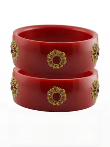 Vidhya Kangan Women Red Bangle