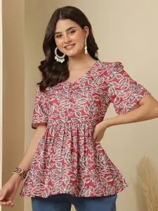 Anouk Rustic Ethnic Motifs Printed  Kurtis