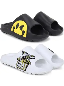Pampy Angel Men Black Flip Flops