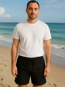 Moda Rapido Men  Regular Fit Mid-Rise Cotton Outdoor Shorts