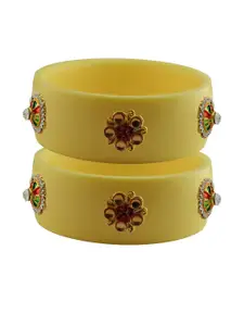 Vidhya Kangan Women Beige Bangle