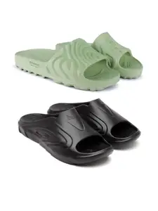 BERSACHE Men Combo of 2 comfort Sandals
