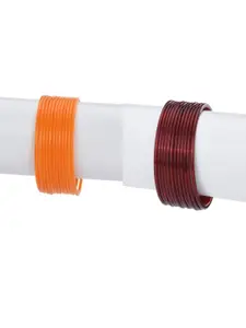 1ST TIME Women Orange Bangle