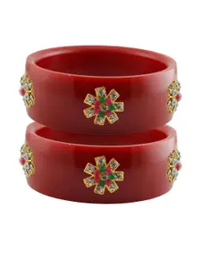Vidhya Kangan Women Red Bangle