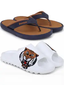 Pampy Angel Men Brown Flip Flops