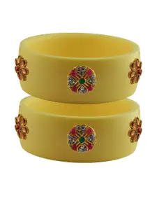Vidhya Kangan Women Beige Bangle