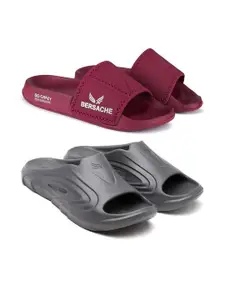 BERSACHE Men Pair Of 2 Comfort Sandals