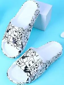 Pampy Angel Men White Flip Flops