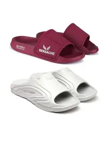 BERSACHE Pack of 2 Men Comfort Sandals