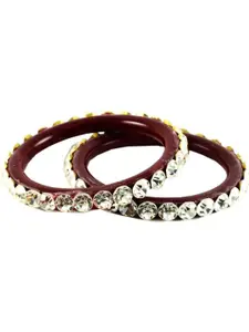 Vidhya Kangan Red Plastic Bangles