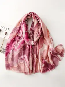 QUECY Women Printed Regular Scarf