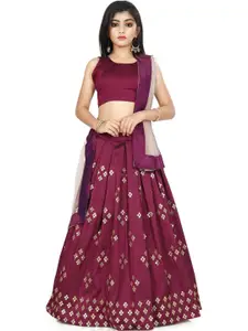 Shoryam Fashion Girls Ready to Wear Lehenga & Blouse With Dupatta