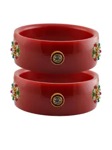 Vidhya Kangan Women Red Bangle