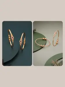 Anouk Women Gold Brass Bangle