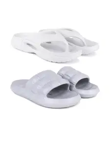 Pampy Angel Men White Flip Flops