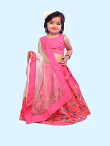 Shoryam Fashion Girls Ready to Wear Lehenga & Blouse With Dupatta