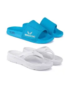 BERSACHE Pack of 2 Men Comfort Sandals
