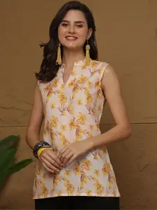 Anouk Rustic Ethnic Motifs Sleeveless  Kurtis