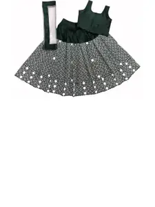 Shoryam Fashion Girls Sequinned Ready to Wear Lehenga & Blouse With Dupatta