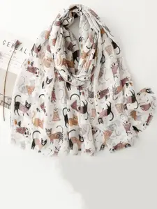 QUECY Women Printed Scarf