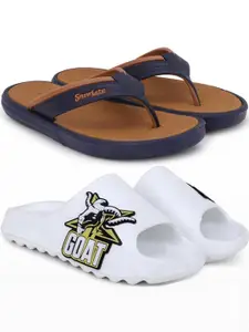 Pampy Angel Men Brown Flip Flops