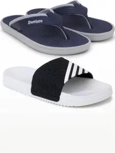 Pampy Angel Men Blue Flip Flops