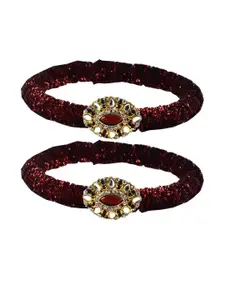Vidhya Kangan Women Maroon Bangle