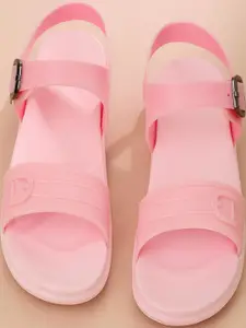 ABJ Fashion Women Pink Sandals